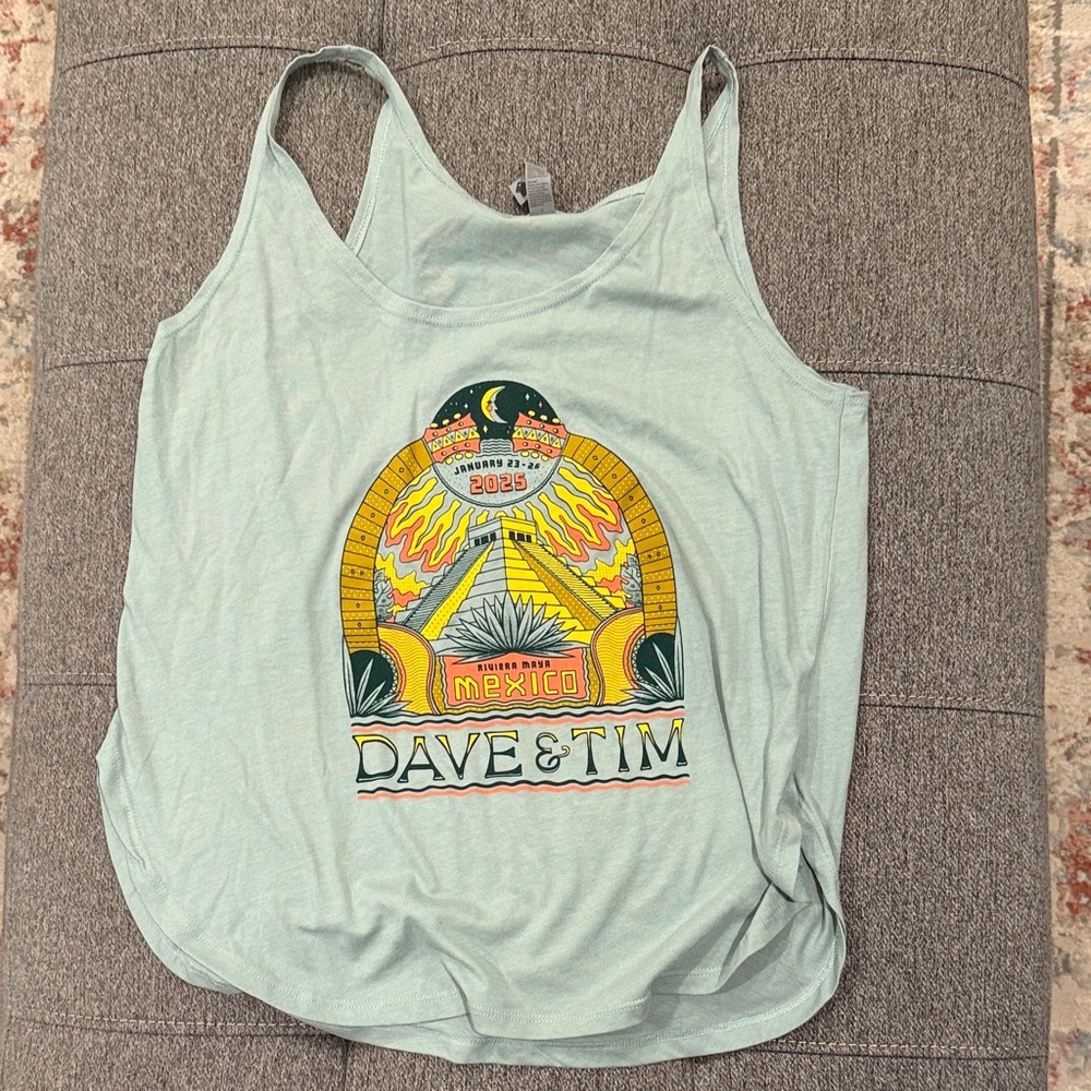 Graphic Tank Top with Colorful Design